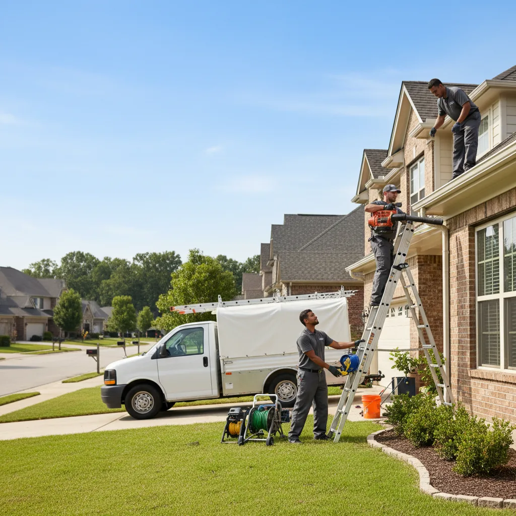 Home Gutter Service in Hooppole, IL near me